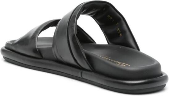 Santoni Leren Sandalen