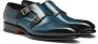 Santoni Leren schoenen met dubbele gesp - Thumbnail 2