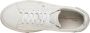 Santoni Leren Sneaker met Maxi Lettering White Heren - Thumbnail 4