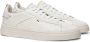 Santoni Leren Sneaker met Maxi Lettering White Heren - Thumbnail 7