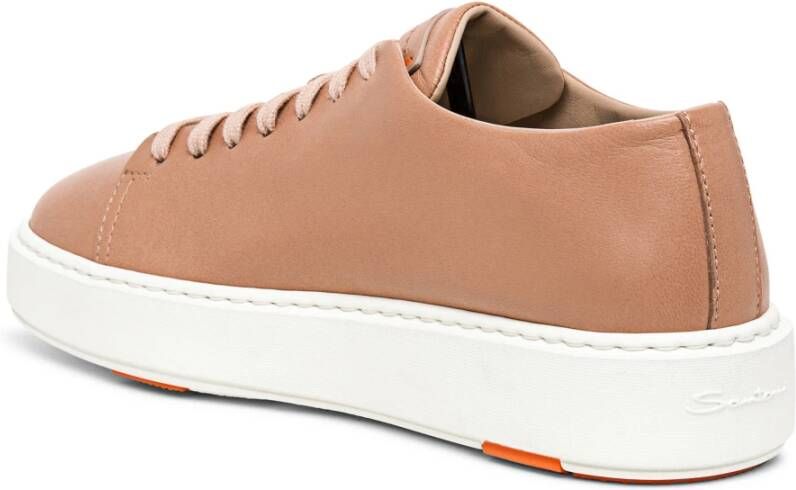 Santoni Leren sneaker voor dames