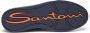 Santoni Leren Sneaker Blue Heren - Thumbnail 2