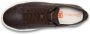 Santoni Bruine Leren Sneakers Dubbele Gesp Brown Heren - Thumbnail 3