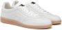 Santoni Leren sneaker voor heren White Heren - Thumbnail 3