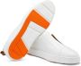 Santoni Witte Slip-On Sneakers met Tan Detail White Heren - Thumbnail 2