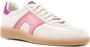 Santoni Lichtgrijze Sneakers met Logo Patch - Thumbnail 2