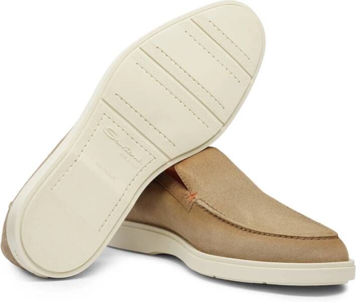 Santoni Loafers Beige Heren