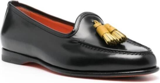 Santoni Loafers Black Dames