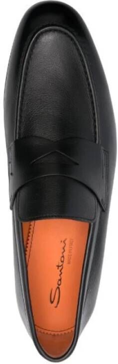 Santoni Loafers Black Heren