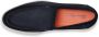 Santoni Blauwe Loafer met Oranje Zool - Thumbnail 4