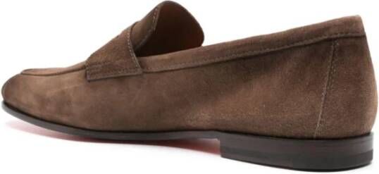 Santoni Loafers Blue Heren
