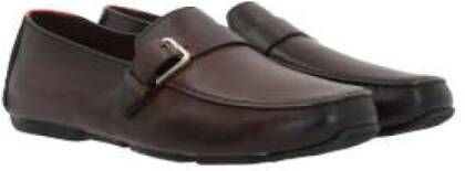 Santoni Loafers Brown Heren