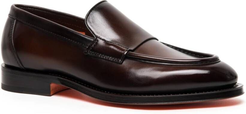 Santoni Loafers Brown Heren