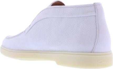 Santoni Loafers White Dames