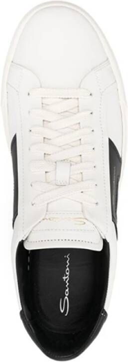 Santoni Mbgt21779Pnnrbwei10* Sneakers Wit Heren