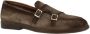 SANTONI Loafers Heren Pura Maat: 9 Materiaal: Suède Kleur: Bruin - Thumbnail 2