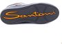 Santoni Mid Top Sneakers met Ritssluiting - Thumbnail 2