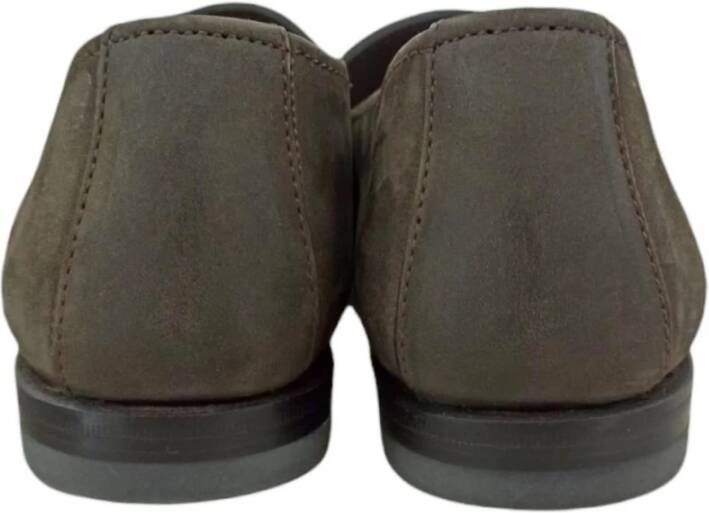 Santoni Nubuck Loafers