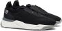 Santoni Nubuck Low Top Sneaker Black Dames - Thumbnail 4