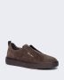 Santoni Nubuck Sneaker voor Heren - Thumbnail 2