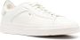 Santoni Off-White Debossed Logo Sneakers White Heren - Thumbnail 4