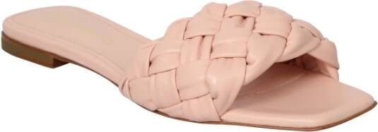 Santoni Platte sandalen Roze Dames