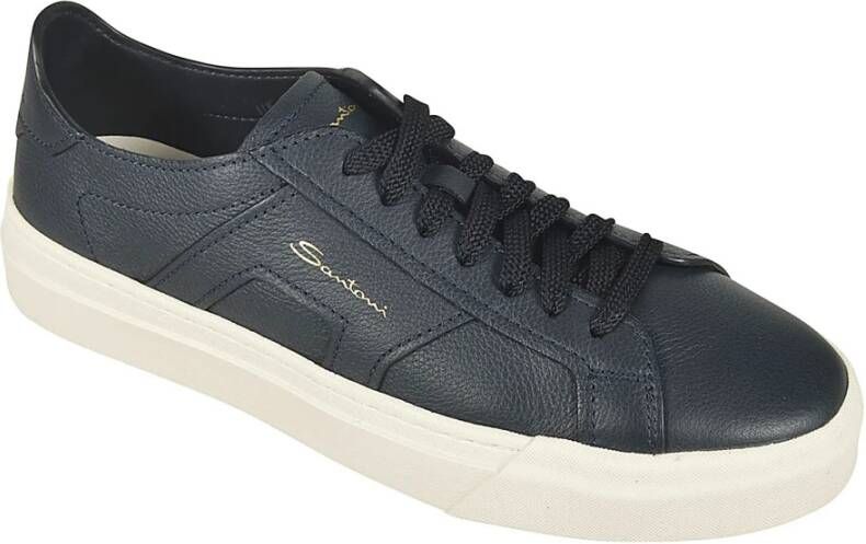 Santoni Platte Schoenen voor Vrouwen Gray Heren