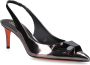 SANTONI Pumps Dames 70465 Maat: 38 Materiaal: Leer Kleur: Zilver - Thumbnail 5