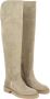 Santoni Beige Enkellaarzen voor vrouwen - Thumbnail 2