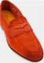 Santoni Rode Suède Loafers - Thumbnail 2