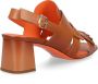 Santoni Stijlvolle hoge hak sandalen Bruin Dames - Thumbnail 5