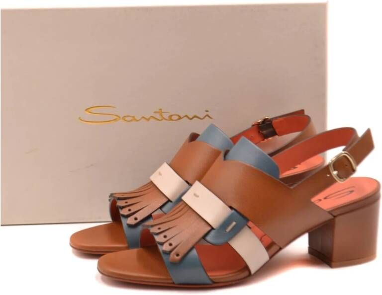 Santoni Sandals Brown Dames