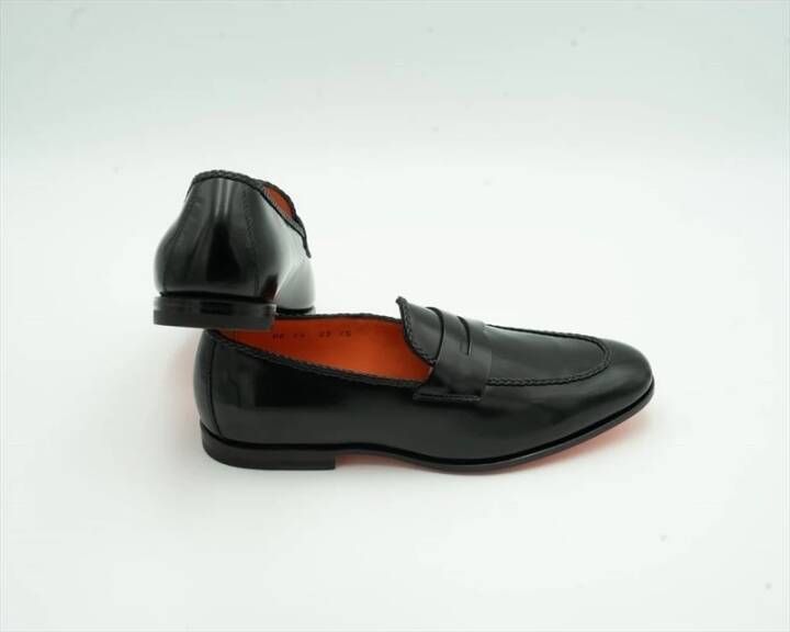 Santoni Shoes Black Heren