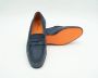 Santoni Shoes Blue Heren - Thumbnail 2