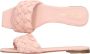 Santoni Kalbslederen Sliders voor Vrouwen Stijlvol en Comfortabel Roze Dames - Thumbnail 2