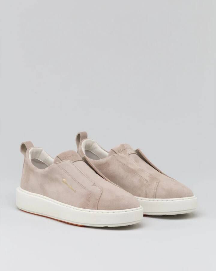 Santoni Sneakers Beige Dames