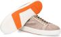 Santoni Lage Sneakers 21571 Veloursleder Beige Heren - Thumbnail 3