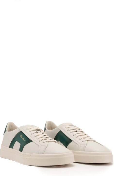 Santoni Sneakers White Heren