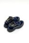 Santoni Dames Bimateriaal Sneakers Blauw Dames - Thumbnail 3