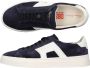 Santoni Lage sneakers met dubbele gesp Blauw Heren - Thumbnail 2