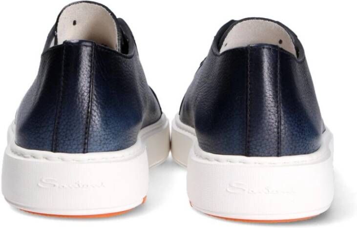 Santoni Sneakers Blauw Heren