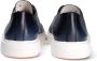 Santoni Sneakers van gestructureerd leer met uitneembare zool Blauw Heren - Thumbnail 12