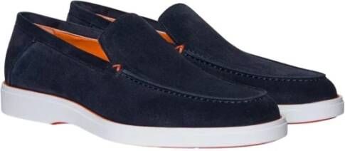 Santoni Sneakers Blauw Heren