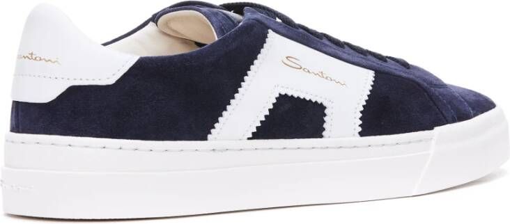 Santoni Sneakers Blauw Heren