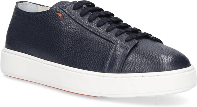 Santoni Sneakers Blauw Heren