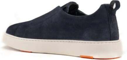 Santoni Sneakers Blue Heren