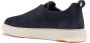 Santoni Victor-sey Loafer in Donkerblauw Suède Blue Heren - Thumbnail 14