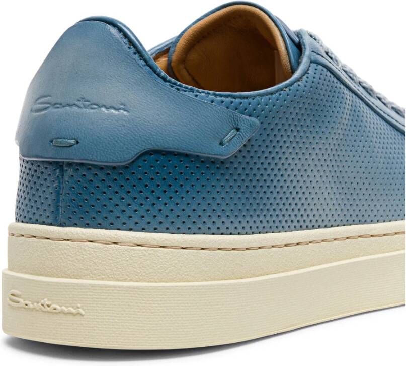 Santoni Sneakers Blue Heren