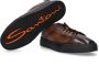 Santoni Sneakers low 21554 Kalbsleder Bruin Heren - Thumbnail 3