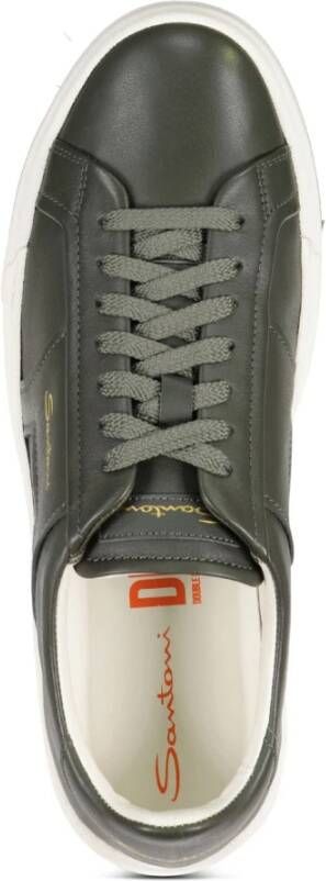 Santoni Sneakers Green Heren